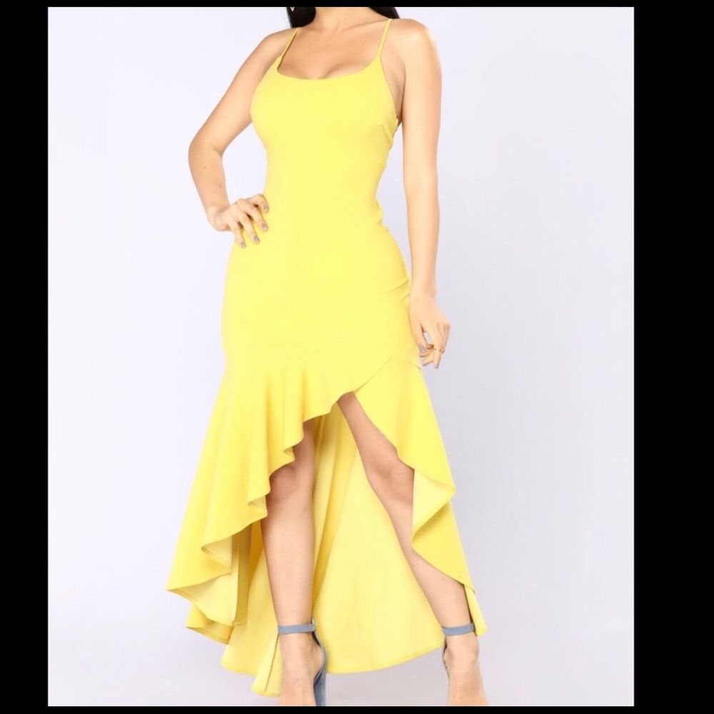 Yellow dress